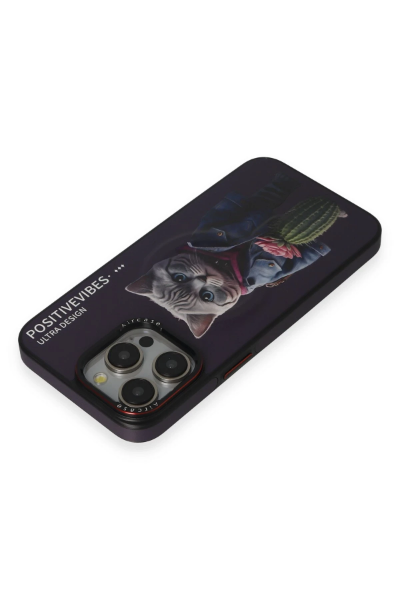 Joko iPhone 14 Pro Fun Magsafe Kapak - Derin Mor resmi