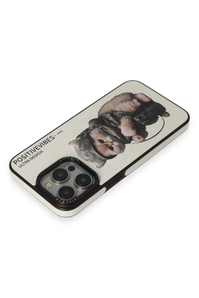 Joko iPhone 14 Pro Max Fun Magsafe Kapak - Beyaz resmi