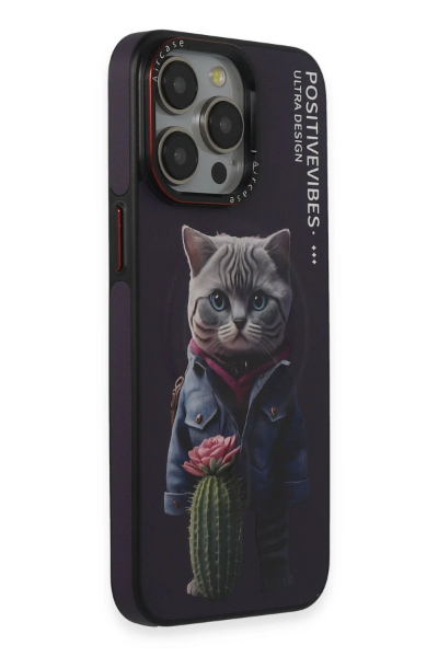 Joko iPhone 14 Pro Max Fun Magsafe Kapak - Derin Mor resmi