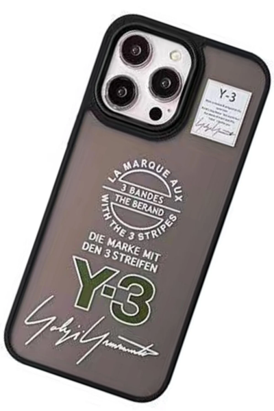 Movenchy iPhone 15 Pro Terra Desenli Kapak - Siyah - 1 resmi