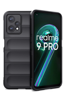 Newface Realme 9 Pro 5G Kılıf Optimum Silikon - Siyah resmi