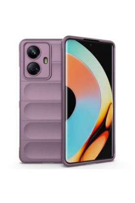 Newface Realme 10 Pro 5G Kılıf Optimum Silikon - Mor resmi