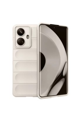 Newface Realme 10 Pro 5G Kılıf Optimum Silikon - Krem resmi