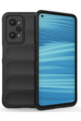 Newface Realme GT2 5G Kılıf Optimum Silikon - Siyah resmi