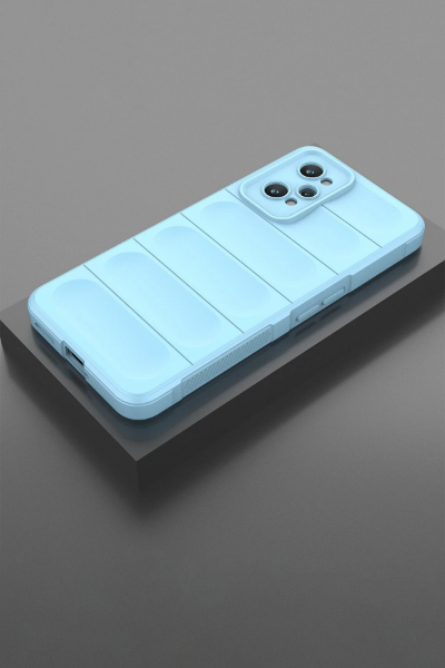 Newface Realme GT2 5G Kılıf Optimum Silikon - Sky Blue resmi