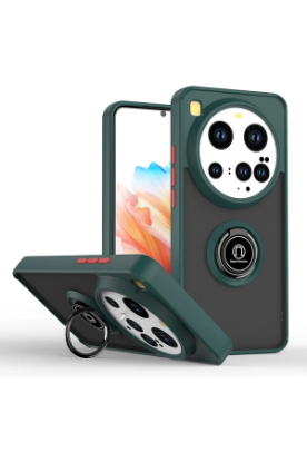 Newface Xiaomi Mi 15 Ultra Kılıf Montreal Yüzüklü Silikon Kapak - Yeşil resmi