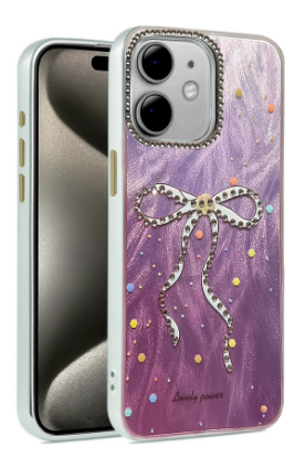 Newface iPhone 12 Kılıf Blade Aynalı Desenli Kapak - Desen 1 resmi