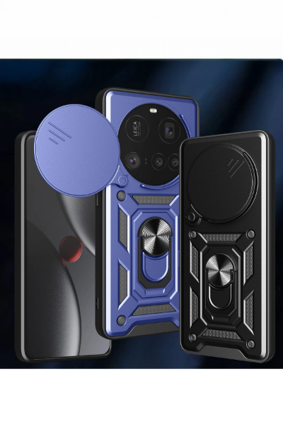 Newface Xiaomi Mi 15 Ultra Kılıf Pars Lens Yüzüklü Silikon - Kırmızı resmi