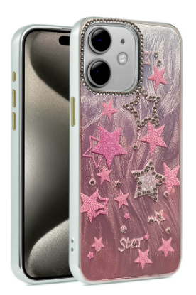 Newface iPhone 12 Kılıf Blade Aynalı Desenli Kapak - Desen 7 resmi