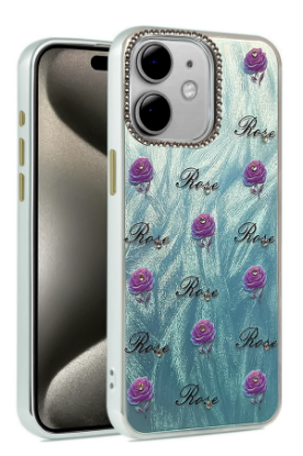 Newface iPhone 12 Kılıf Blade Aynalı Desenli Kapak - Desen 9 resmi