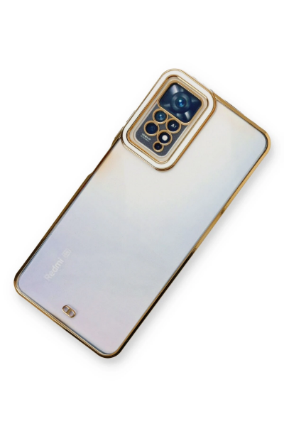 Newface Xiaomi Redmi Note 11 Pro Kılıf Liva Lens Silikon - Beyaz resmi