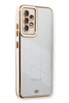 Newface Samsung Galaxy A73 5G Kılıf Liva Lens Silikon - Beyaz resmi