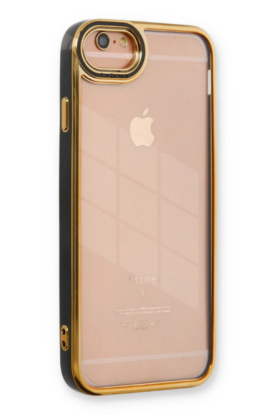 Newface iPhone 6 Kılıf Liva Lens Silikon - Siyah resmi