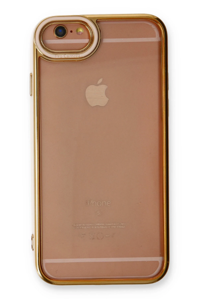 Newface iPhone 6 Kılıf Liva Lens Silikon - Pudra resmi