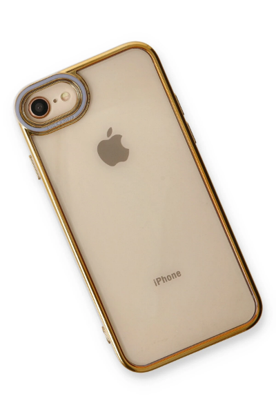 Newface iPhone 7 Kılıf Liva Lens Silikon - Lila resmi