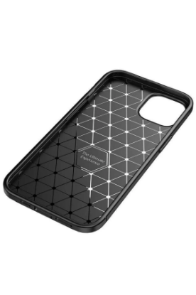 Newface iPhone 14 Kılıf Auto Focus Karbon Kapak - Siyah resmi