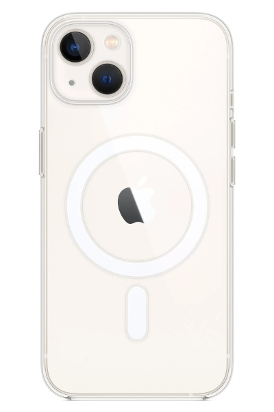 Newface iPhone 14 Kılıf Magneticsafe Şeffaf Silikon - Şeffaf resmi
