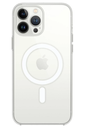 Newface iPhone 14 Pro Kılıf Magneticsafe Şeffaf Silikon - Şeffaf resmi