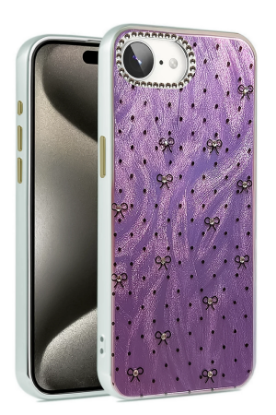 Newface iPhone 16E Kılıf Blade Aynalı Desenli Kapak - Desen 2 resmi