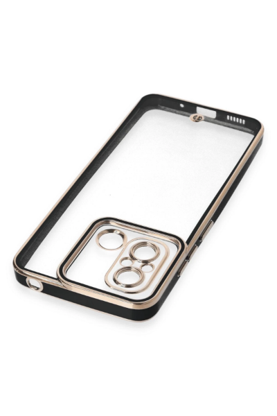 Newface Xiaomi Redmi 12C Kılıf Liva Lens Silikon - Siyah resmi
