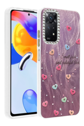 Newface Xiaomi Redmi Note 12 Pro 4G Kılıf Blade Aynalı Desenli Kapak - Desen 8 resmi