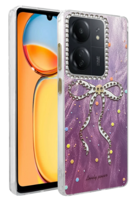 Newface Xiaomi Redmi 13C Kılıf Blade Aynalı Desenli Kapak - Desen 1 resmi