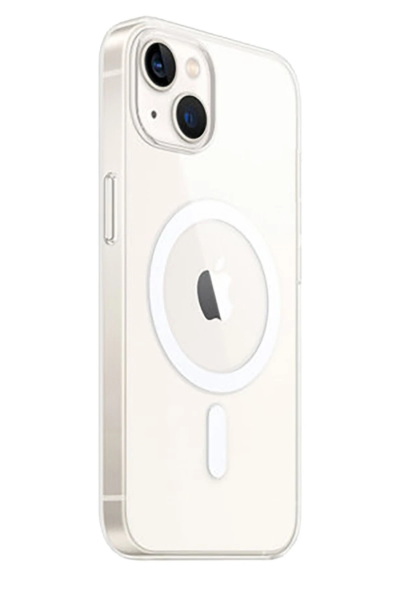 Newface iPhone 15 Kılıf Magneticsafe Şeffaf Silikon - Şeffaf resmi