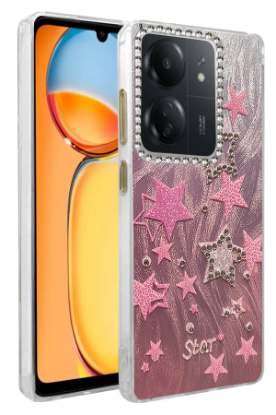 Newface Xiaomi Redmi 13C Kılıf Blade Aynalı Desenli Kapak - Desen 7 resmi