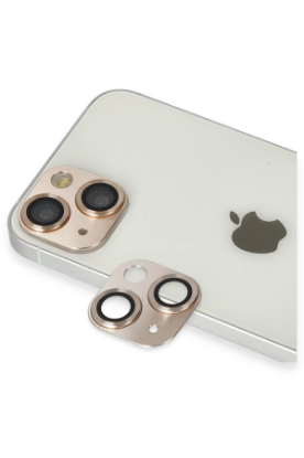 Newface iPhone 13 Pers Alüminyum Kamera Lens - Gold resmi