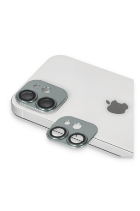 Newface iPhone 11 Pers Alüminyum Kamera Lens - Yeşil resmi