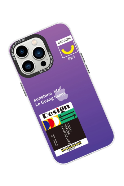 Newface iPhone 13 Pro Max Kılıf Estoril Desenli Kapak - Estoril - 4 resmi