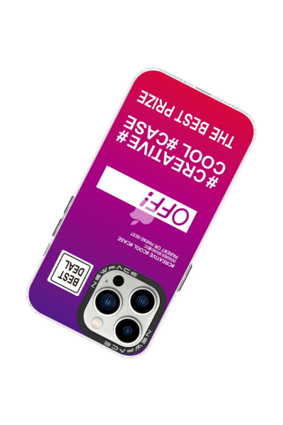 Newface iPhone 13 Pro Max Kılıf Estoril Desenli Kapak - Estoril - 9 resmi