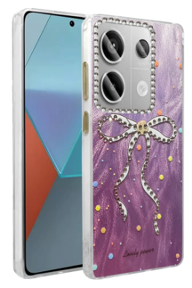 Newface Xiaomi Redmi Note 13 Pro 5G Kılıf Blade Aynalı Desenli Kapak - Desen 1 resmi