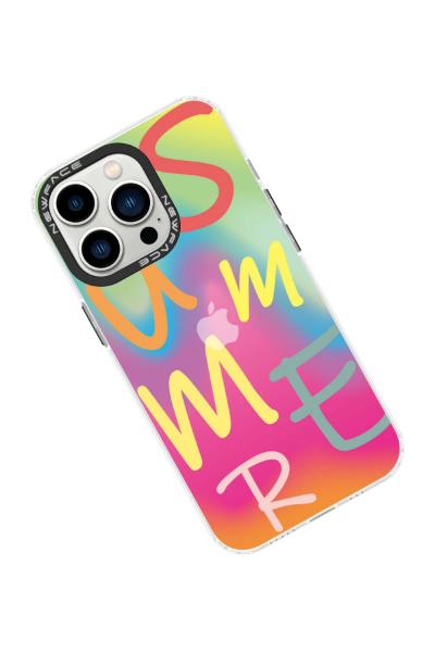 Newface iPhone 14 Pro Kılıf Estoril Desenli Kapak - Estoril - 3 resmi