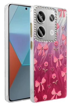 Newface Xiaomi Redmi Note 13 Pro 5G Kılıf Blade Aynalı Desenli Kapak - Desen 3 resmi