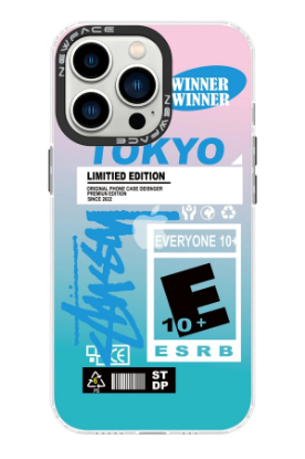 Newface iPhone 14 Pro Max Kılıf Estoril Desenli Kapak - Estoril - 1 resmi