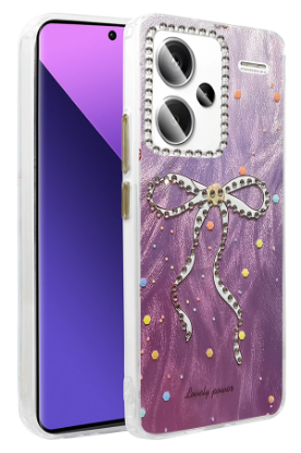 Newface Xiaomi Redmi Note 13 Pro Plus Kılıf Blade Aynalı Desenli Kapak - Desen 1 resmi