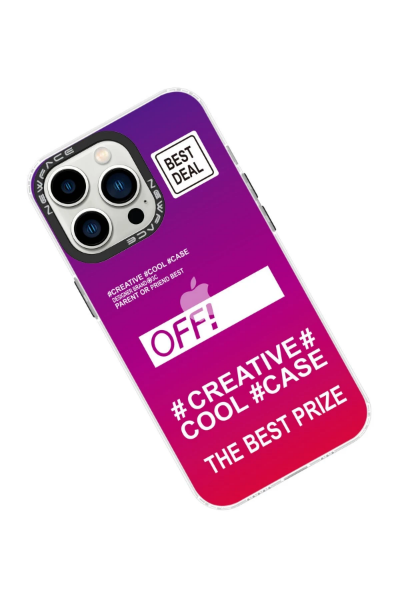 Newface iPhone 14 Pro Max Kılıf Estoril Desenli Kapak - Estoril - 9 resmi