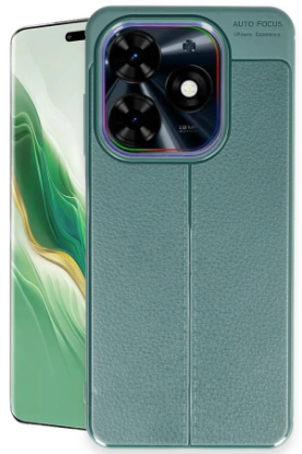 Newface Tecno Spark Go 2024 Kılıf Auto Focus Kapak - Koyu Yeşil resmi