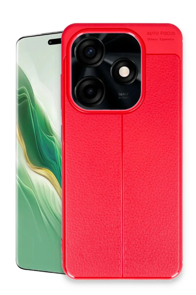 Newface Tecno Spark Go 2024 Kılıf Auto Focus Kapak - Kırmızı resmi