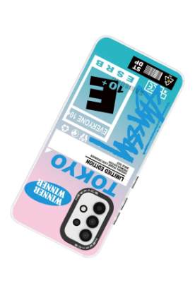 Newface Samsung Galaxy A53 5G Kılıf Estoril Desenli Kapak - Estoril - 1 resmi