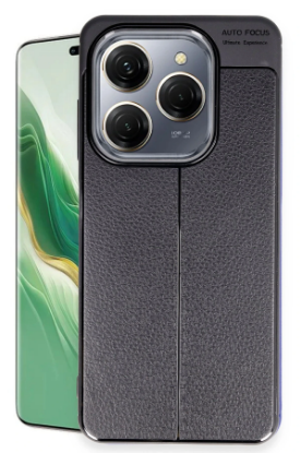 Newface Tecno Spark 20 Pro Kılıf Auto Focus Kapak - Siyah resmi