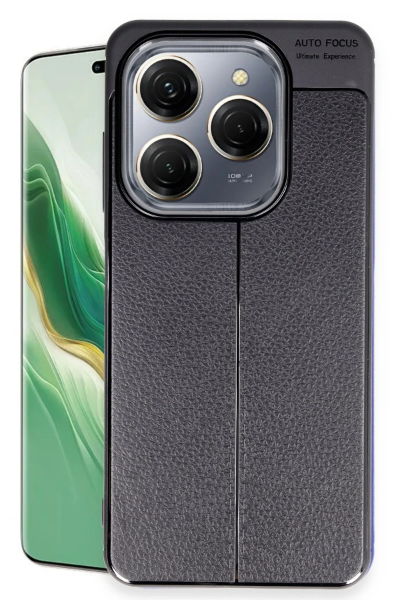 Newface Tecno Spark 20 Pro Kılıf Auto Focus Kapak - Siyah resmi