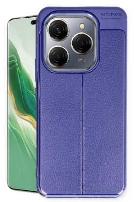 Newface Tecno Spark 20 Pro Kılıf Auto Focus Kapak - Lacivert resmi