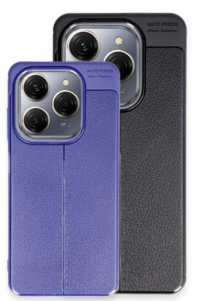 Newface Tecno Spark 20 Pro Kılıf Auto Focus Kapak - Lacivert resmi