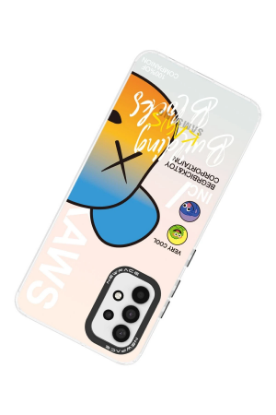 Newface Samsung Galaxy A53 5G Kılıf Estoril Desenli Kapak - Estoril - 6 resmi