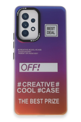 Newface Samsung Galaxy A53 5G Kılıf Estoril Desenli Kapak - Estoril - 9 resmi