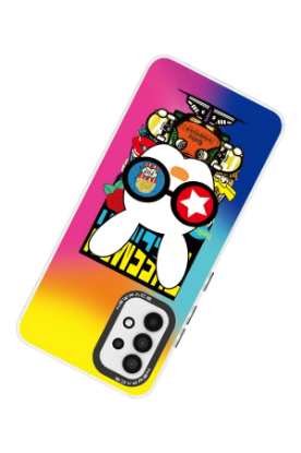 Newface Samsung Galaxy A53 5G Kılıf Estoril Desenli Kapak - Estoril - 10 resmi