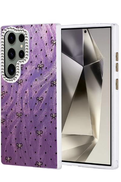 Newface Samsung Galaxy S23 Ultra Kılıf Blade Aynalı Desenli Kapak - Desen 2 resmi