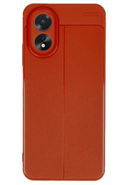 Newface Oppo A38 Kılıf Auto Focus Kapak - Kırmızı resmi